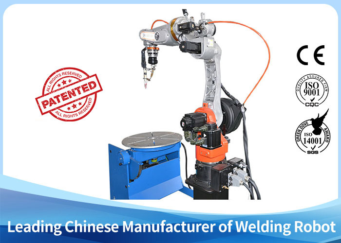 Compact Articulated MIG Welding Robot , Mig Welding System Six Axis Long Service Life